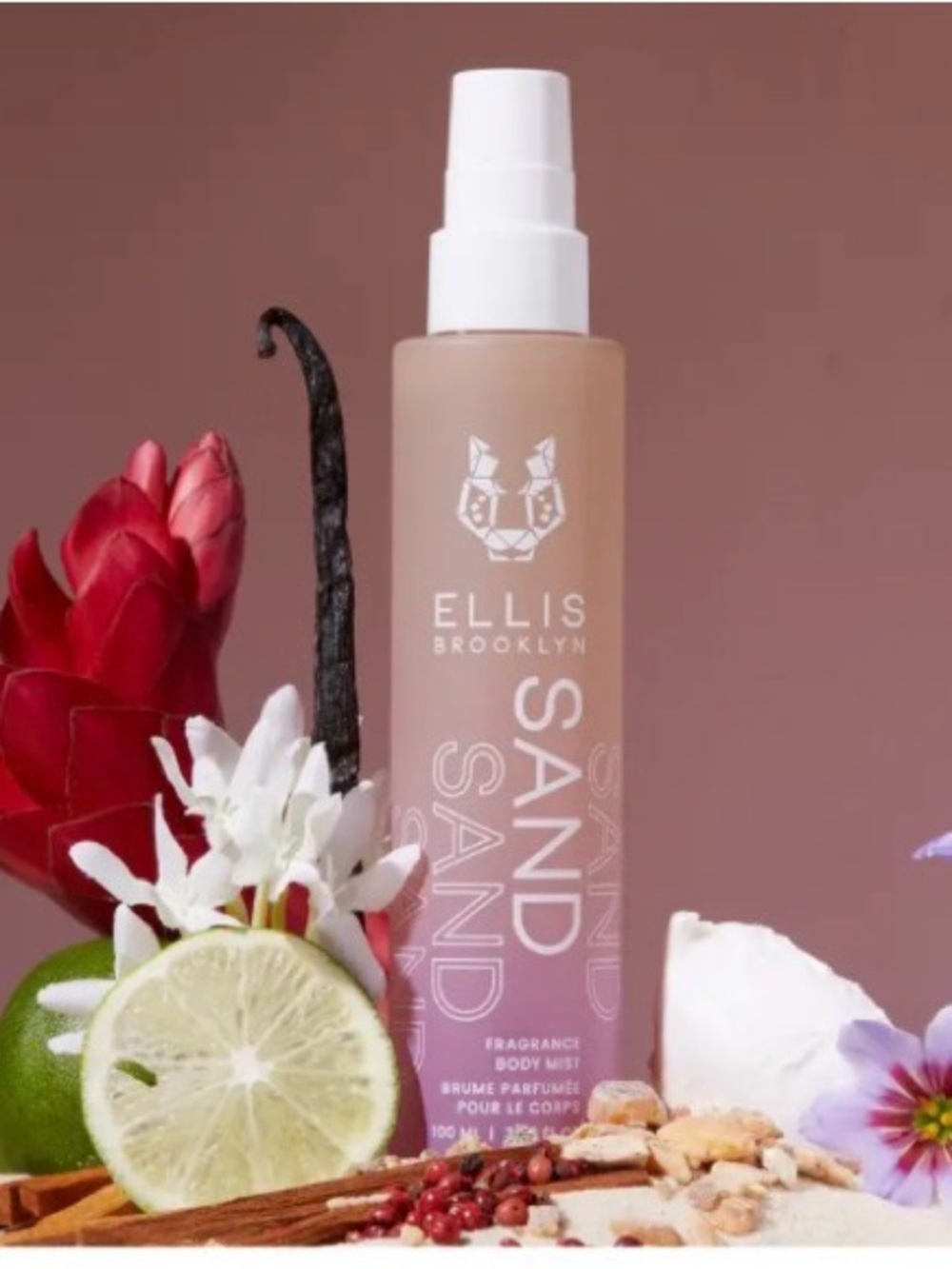 Ellis Brooklyn Sand Fragrance Body Mist — Nude Pink